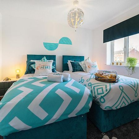 Stylish 3 Bed House, Large Garden, Parking, Wifi - Esho Stays Coventry Exterior foto