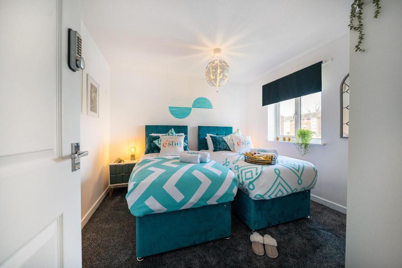 Stylish 3 Bed House, Large Garden, Parking, Wifi - Esho Stays Coventry Exterior foto